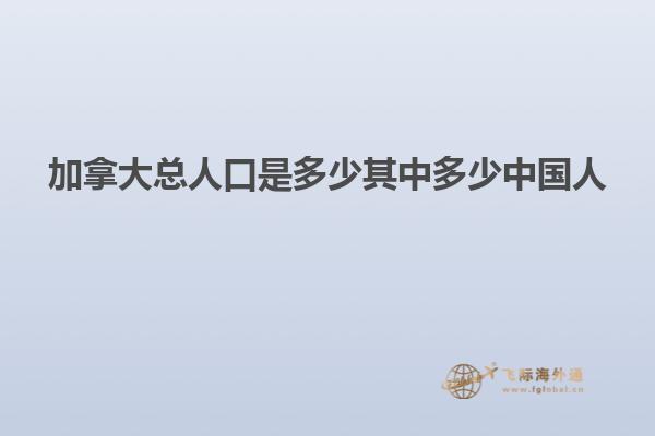 加拿大總?cè)丝谑嵌嗌倨渲卸嗌僦袊?guó)人